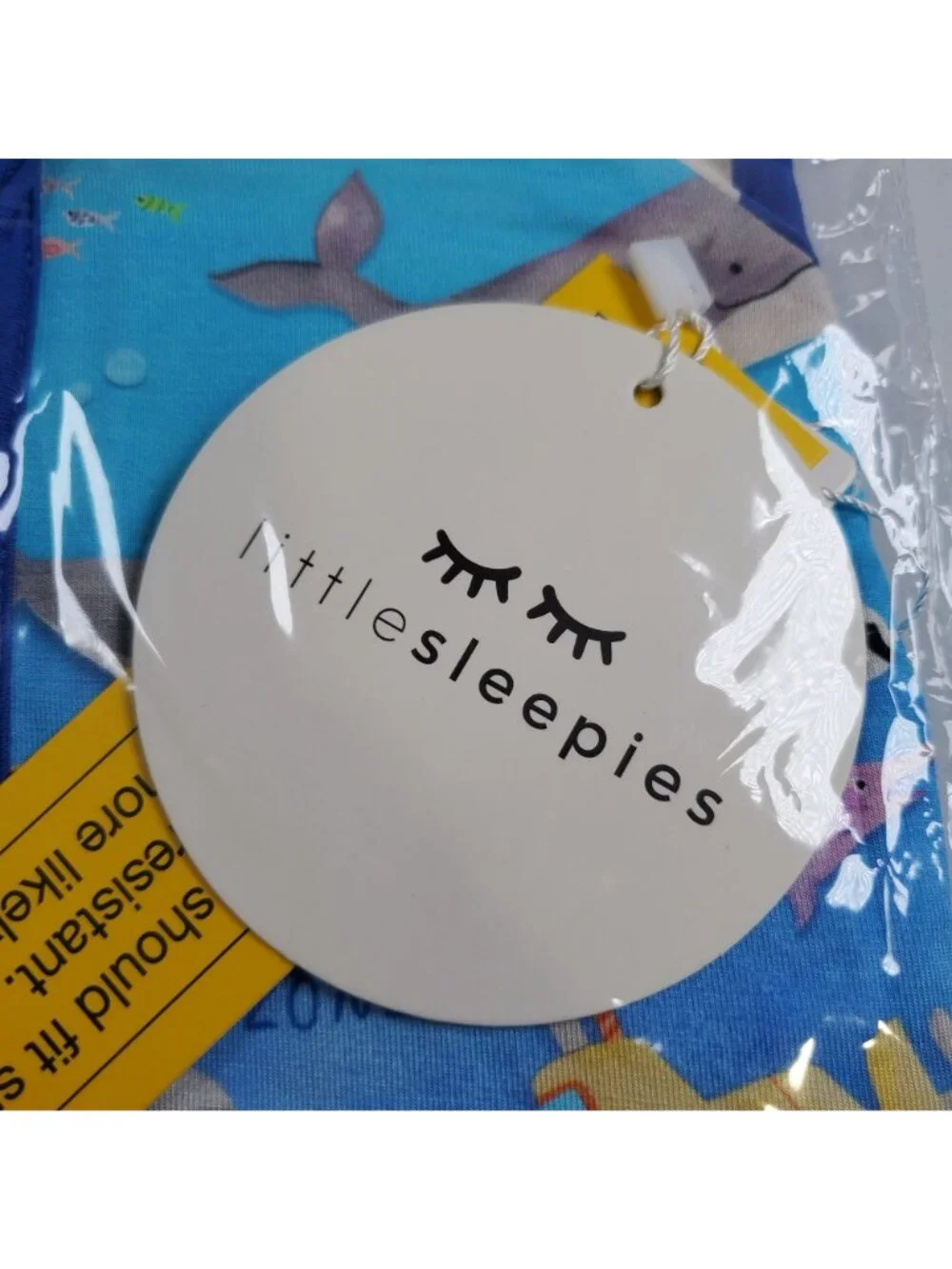 Little Sleepies Underwater Discovery Zippy One Piece Kids Size 3 - 6 M NWT